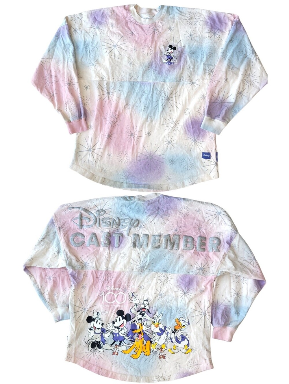 Disney Spirit Jersey 100th Anniversary Cast Member Shirt Women Small